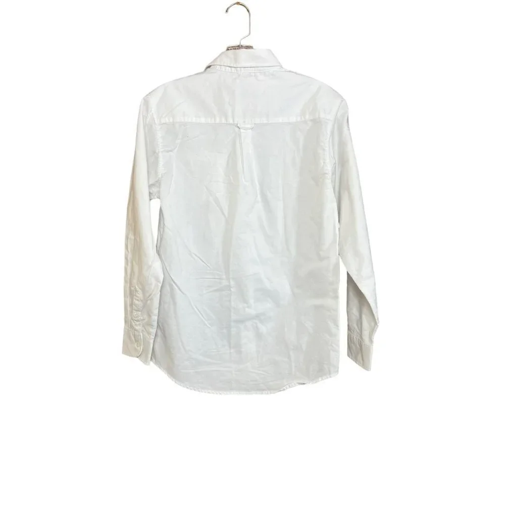 IZOD Boys White Button Shirt